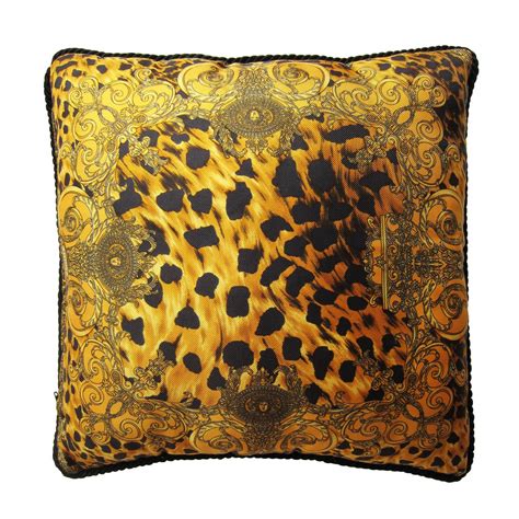 versace silk pillows